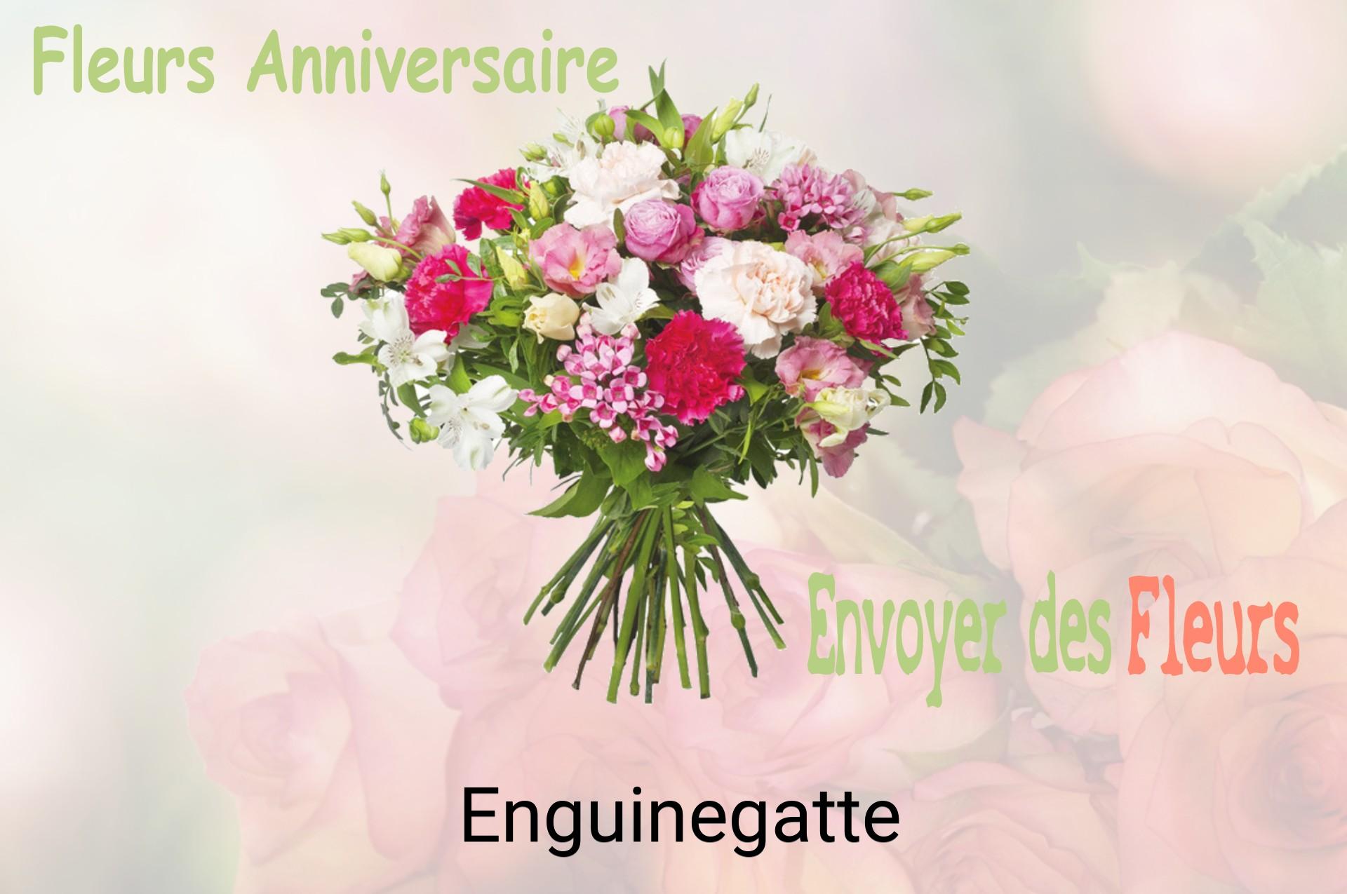 Bouquet de fleurs d’anniversaire livré à Enguinegatte